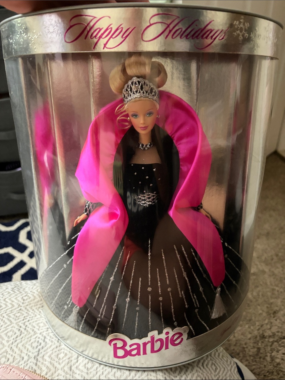 Barbie Pink and Black Holiday Collector Doll